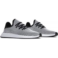 Кроссовки Adidas Deerupt Runner черно-белые